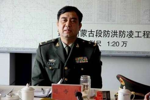 Thiếu tướng Đổng Minh Tường, Chủ nhiệm Hậu cần đại quân khu Bắc Kinh vừa bị bắt tháng trước. Ảnh: SCMP.