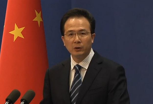 Hồng Lỗi, người phát ngôn Bộ Ngoại giao Trung Quốc. Ảnh: Reuters.