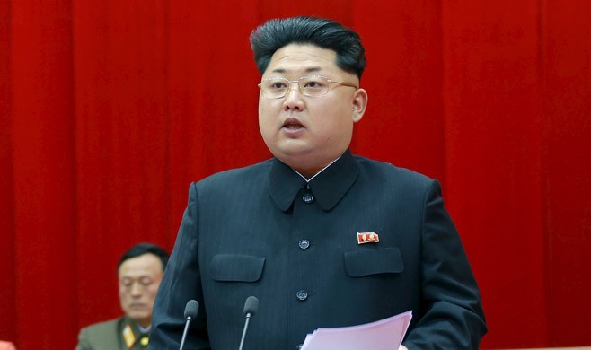 Nhà lãnh đạo Bắc Triều Tiên Kim Jong-un, ảnh: KCNA.