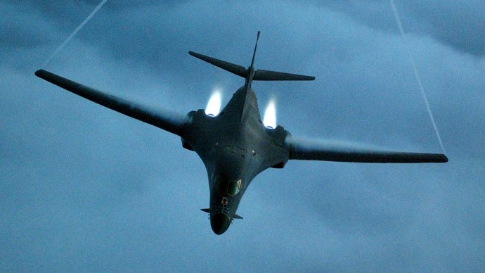 Máy bay ném bom B-1, ảnh: Russia Today.