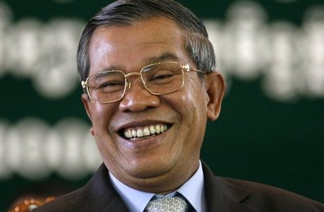 Thủ tướng Campuchia Hunsen.