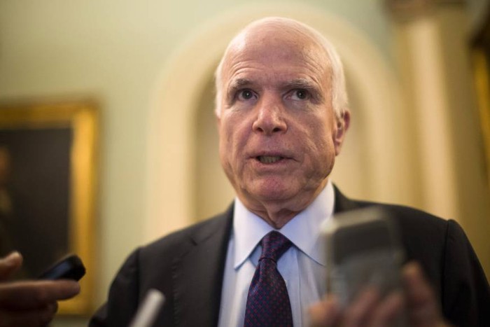 Thượng nghị sĩ John McCain, ảnh: Washington Times.