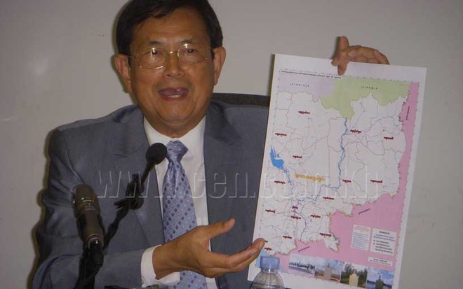 Ông Var Kim Hong, Trưởng ban Biên giới Chính phủ Campuchia. Ảnh: KI Media.