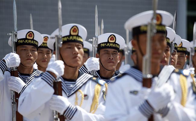 Lính hải quân Trung Quốc, hình minh họa: NDTV.