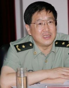 Tướng Trịnh Vệ Bình, Chính ủy quân khu Nam Kinh, Trung Quốc. Ảnh: Baidu, ảnh chụp khi ông Bình còn đeo lon Thiếu tướng.