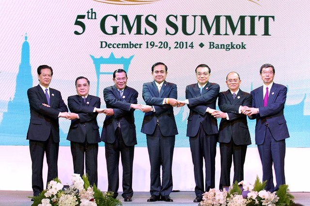 Hội nghị Thượng đỉnh các nước tiểu vùng sông Mekong năm ngoái tại Thái Lan. Ảnh: Chinhphu.vn.