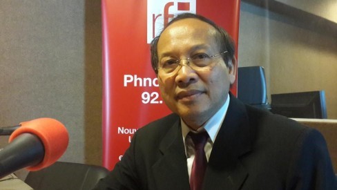 Ông Phay Siphan, người phát ngôn Chính phủ Campuchia. Ảnh: RFI.
