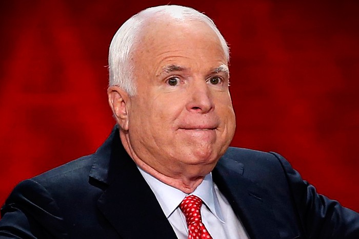 Thượng nghị sĩ John McCain, ảnh: Salon.com.