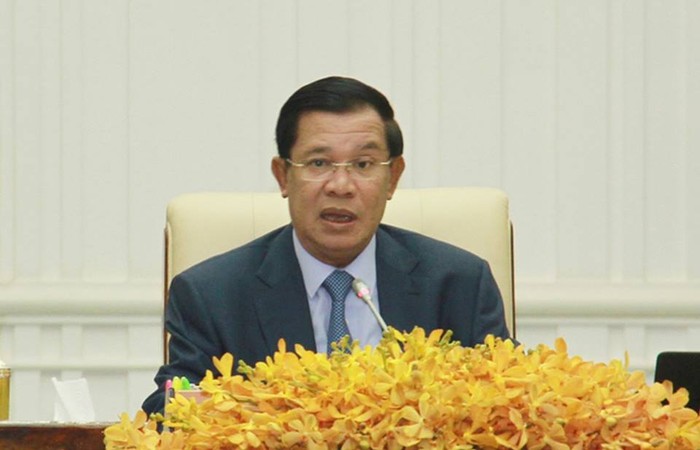 Thủ tướng Campuchia Hun Sen, ảnh: Facebook Samdech Hun Sen.
