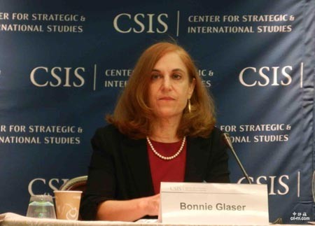 Học giả Bonnie S. Glaser, Trung tâm Nghiên cứu Chiến lược và quốc tế. Ảnh: Want China Times.