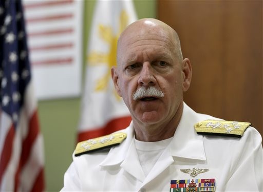 Đô đốc Scott Swift, Tư lệnh Bộ Tư lệnh Thái Bình Dương Hoa Kỳ. Ảnh: AP/VOA.