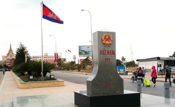 Biên giới Việt Nam - Campuchia, ảnh minh họa: Khmer Times.