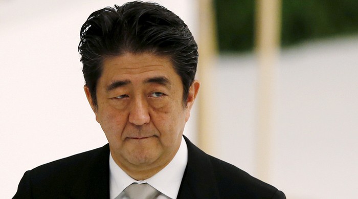 Thủ tướng Nhật Bản Shinzo Abe. Ảnh: Toru Hanai/RT.