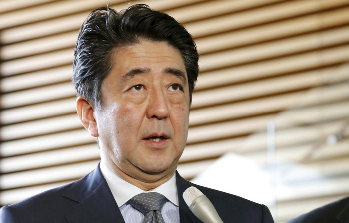 Thủ tướng Nhật Bản Shinzo Abe. Ảnh: ibtimes.com