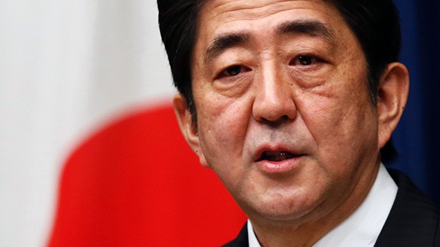 Thủ tướng Nhật Bản Shinzo Abe. Ảnh: Thomson/Reuters.