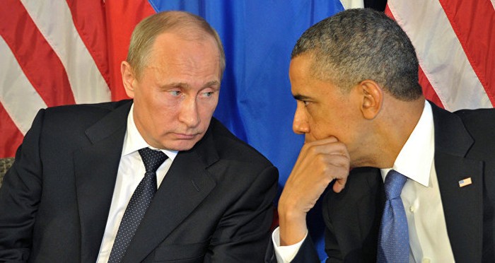 Tổng thống Nga Putin và Tổng thống Mỹ Obama, ảnh: Sputnik News.