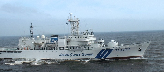 Cảnh sát biển Nhật Bản cũng đang phải vật lộn với Trung Quốc ở Hoa Đông.