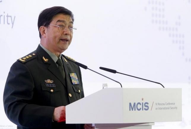 Bộ trưởng Quốc phòng Trung Quốc Thường Vạn Toàn, ảnh: Reuters.