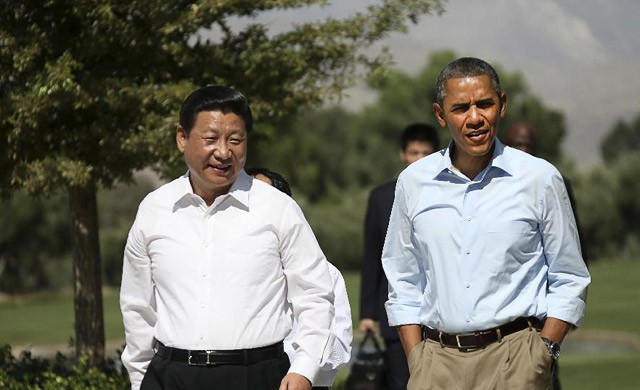 Chủ tịch nước Trung Quốc Tập Cận Bình và Tổng thống Hoa Kỳ Barack Obama được cho là sắp thăm chính thức Việt Nam. Ảnh: News.enorth.com.cn