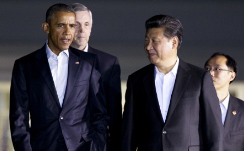 Tổng thống Mỹ Barack Obama và Chủ tịch Trung Quốc Tập Cận Bình dự kiến sẽ sang thăm Việt Nam là cơ hội tốt cho đối thoại. Ảnh: AP.
