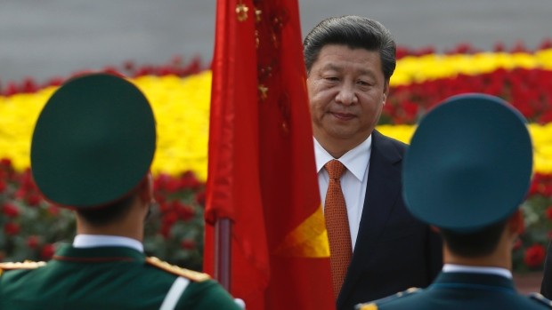 Chủ tịch Trung Quốc Tập Cận Bình trong chuyến thăm chính thức Việt Nam. Ảnh: AP.
