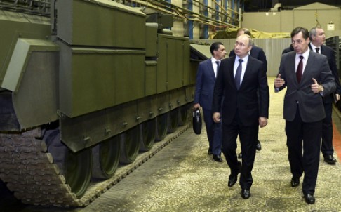 Tổng thống Nga Vladimir Putin, ảnh: SCMP.