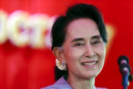 Bà Aung San Suu Kyi, ảnh: Sudinfo.be