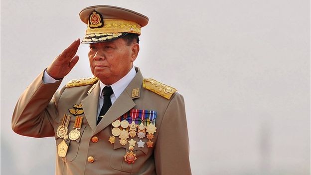 Thống tướng Than Shwe, ảnh: BBC/Getty.