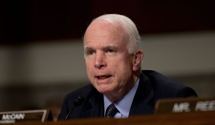 Thượng nghị sĩ John McCain, ảnh: AP.