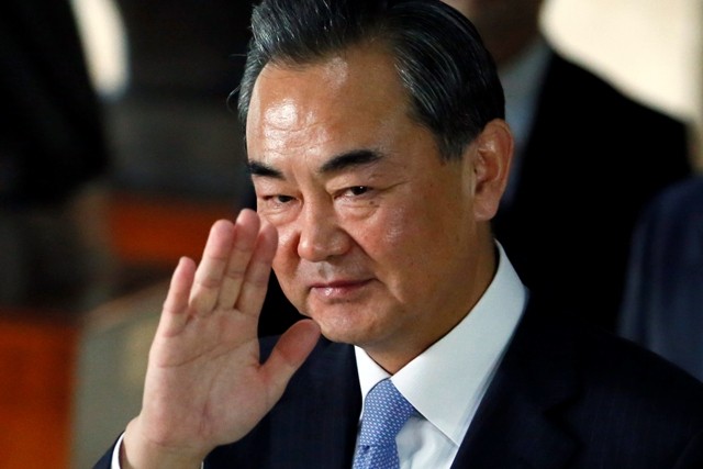 Ngoại trưởng Trung Quốc Vương Nghị, ảnh: AP.