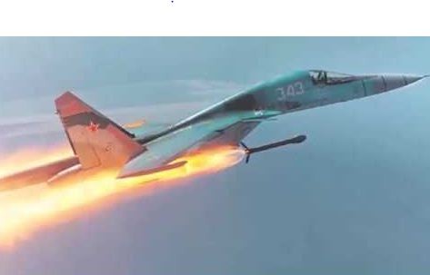 Su-34 Nga tham gia không kích ISIS tại Syria, hình minh họa.