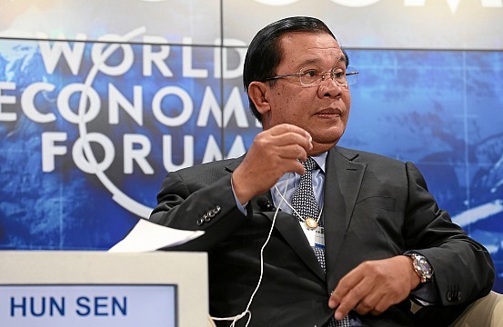 Thủ tướng Campuchia Hun Sen, ảnh: The Diplomat.
