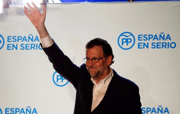 Thủ tướng Mariano Rajoy, lãnh tụ đảng PP – có thể là người cuối cùng chứng kiến chấm dứt sự “độc quyền chính trị hai đảng” tại Tây Ban Nha. Ảnh: Reuters