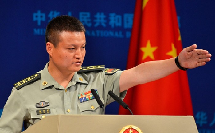 Dương Vũ Quân, người phát ngôn Bộ Quốc phòng Trung Quốc, ảnh: SCMP.