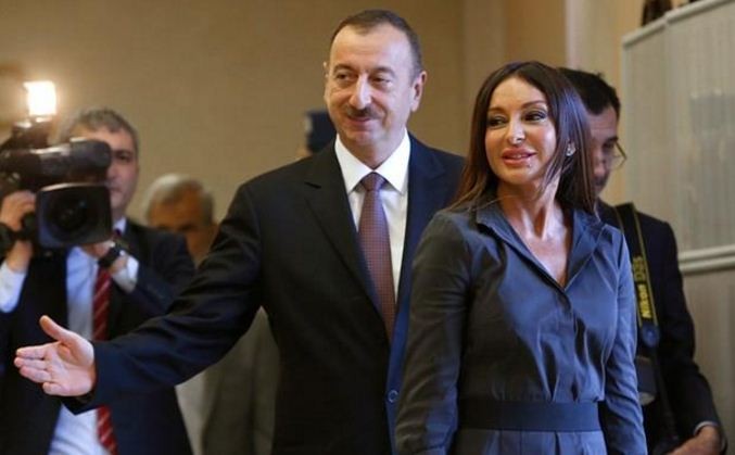 Tổng thống Azerbaijan Ilhan Aliyev – người được xem là độc tài và yếu kém trong quản lý và điều hành đất nước. Ảnh: The Guardian.