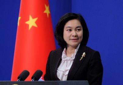 Bà Hoa Xuân Oánh, người phát ngôn Bộ Ngoại giao Trung Quốc, ảnh: gov.cn.