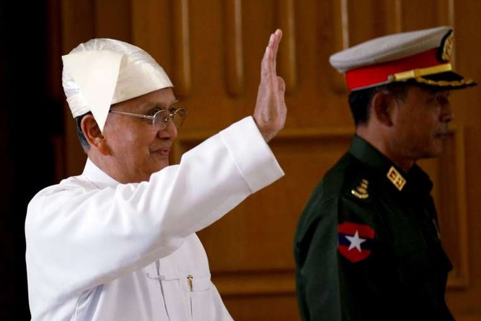Tổng thống Myanmar sắp mãn nhiệm Thein Sein, ảnh: Reuters.