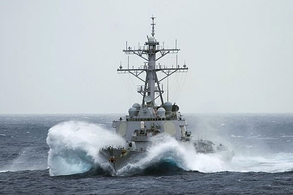 Tàu khu trục USS Curtis Wilbur, ảnh: Military.com.