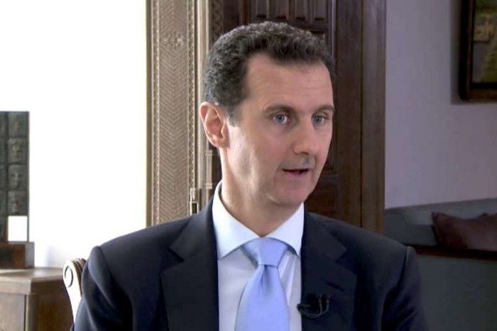 Tổng thống Syria Bashar al-Assad, ảnh: Reuters/The Straits Times.