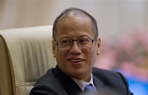 Tổng thống Philippines Aquino, ảnh: AP.