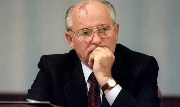 Cựu Tổng thống Liên Xô Mikhail Gorbachev – người cay đắng nhất vì ảo tưởng trong Chiến dịch Bão táp sa mạc. Ảnh: History.com.