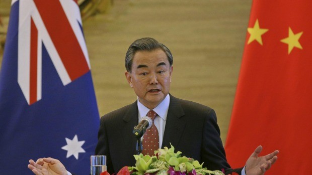 Ngoại trưởng Trung Quốc Vương Nghị, ảnh: The Sydney Morning Herald.