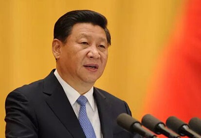 Ông Tập Cận Bình phát biểu trước kỳ họp Quốc hội Trung Quốc năm nay, ảnh: Tạp chí Cầu Thị.