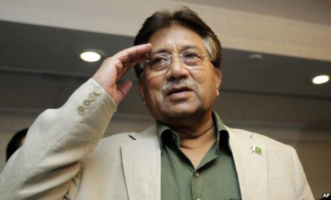 Cựu Tổng thống Pakistan Pervez Musharraf. Ảnh: AP.