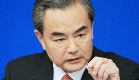 Ngoại trưởng Trung Quốc Vương Nghị, ảnh:Akira Kodaka / Nikkei Asian Review.