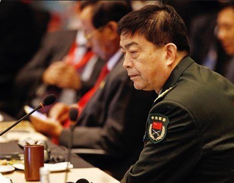 Ông Thường Vạn Toàn, Bộ trưởng Quốc phòng Trung Quốc, ảnh: AP.