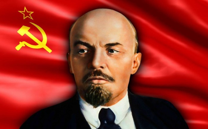 Chân dung lãnh tụ Vladimir Ilyich Ulyanov Lenin. Ảnh: Youtube.