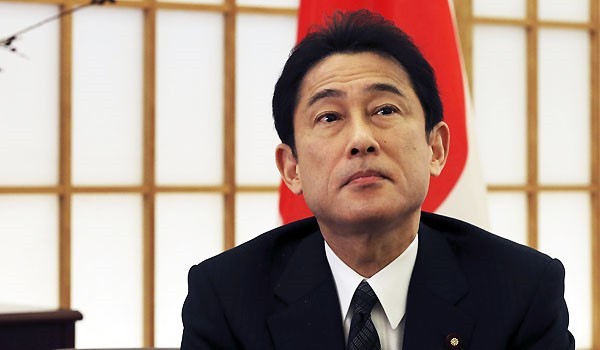 Ngoại trưởng Nhật Bản Fumio Kishida, ảnh: Kyodo.