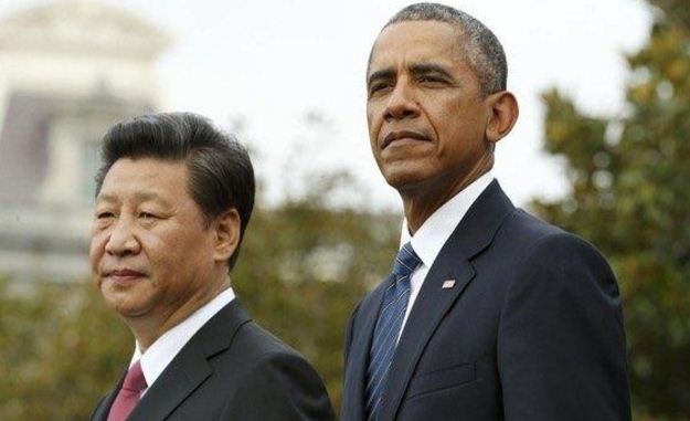 Chủ tịch Trung Quốc Tập Cận Bình đã chiến thắng Tổng thống Mỹ Barak Obama trong một nước cờ lợi hại và hoàn hảo. Ảnh: AP.