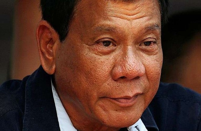 Ứng cử viên Tổng thống Philippines Rodrigo Duterte, ảnh: The Straits Times.